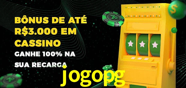 jogopg melhor bônus de depósito